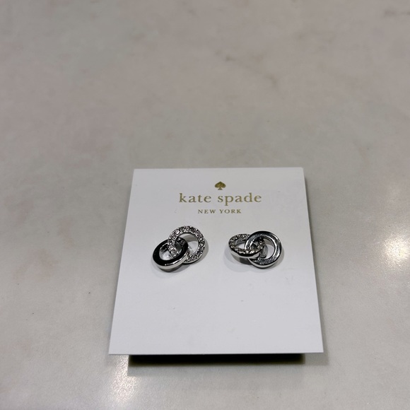 Kate Spade Infinity Band Stud Earrings - Picture 2 of 3